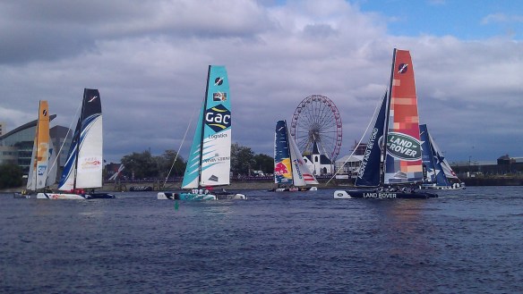 Coming to the finish