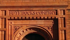 Bute Dock Company sign