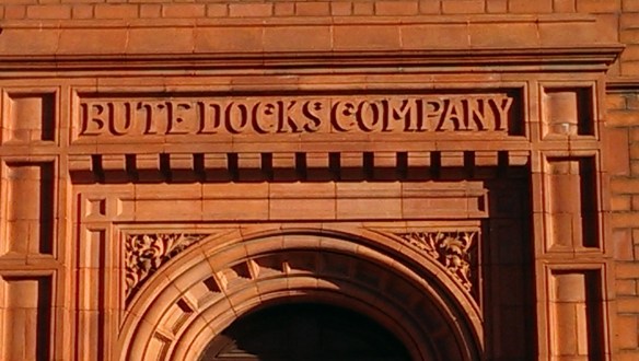 Bute Dock Company sign