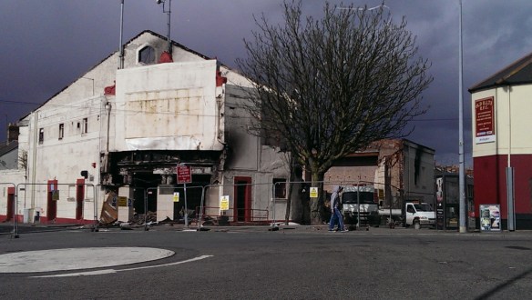 Splott Cinema after fire