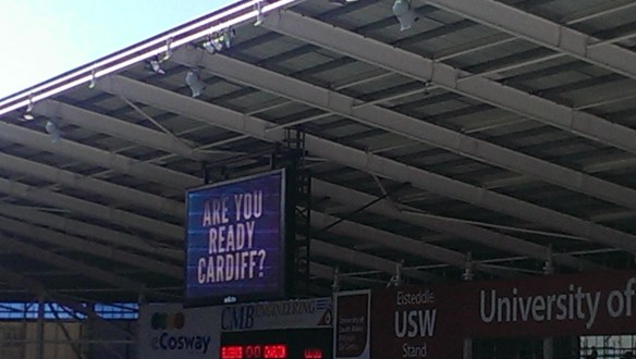Are you ready Cardiff? 2
