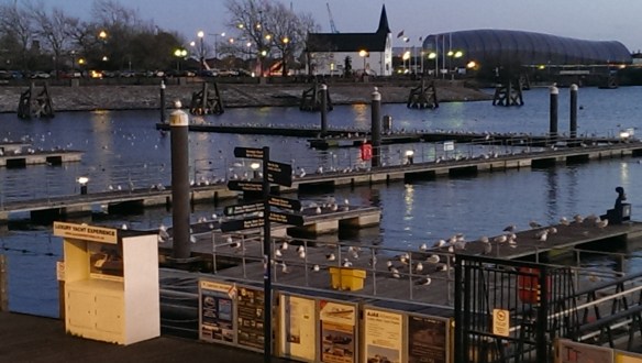 Busy day down the docks