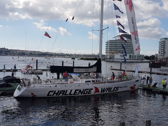 Challenge Wales boat