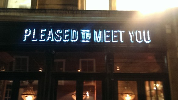 Pleased to Meet You at night [1]