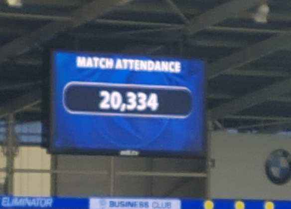 Match attendance