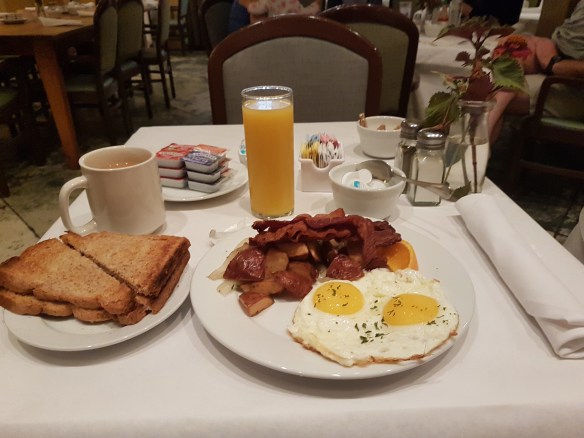 Hotel St Marie 2 eggs breakfast