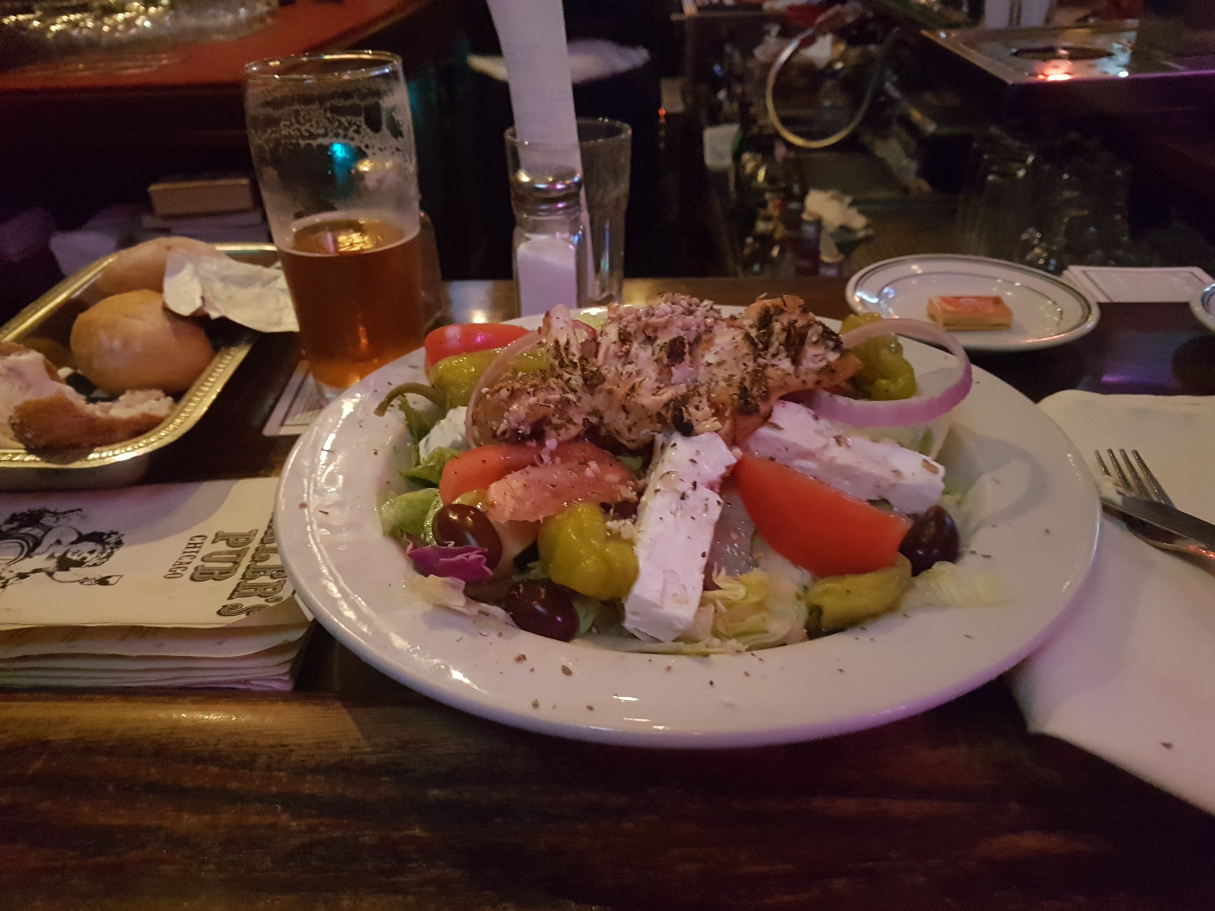 Millers Pub Famous Greek Chicken Salad