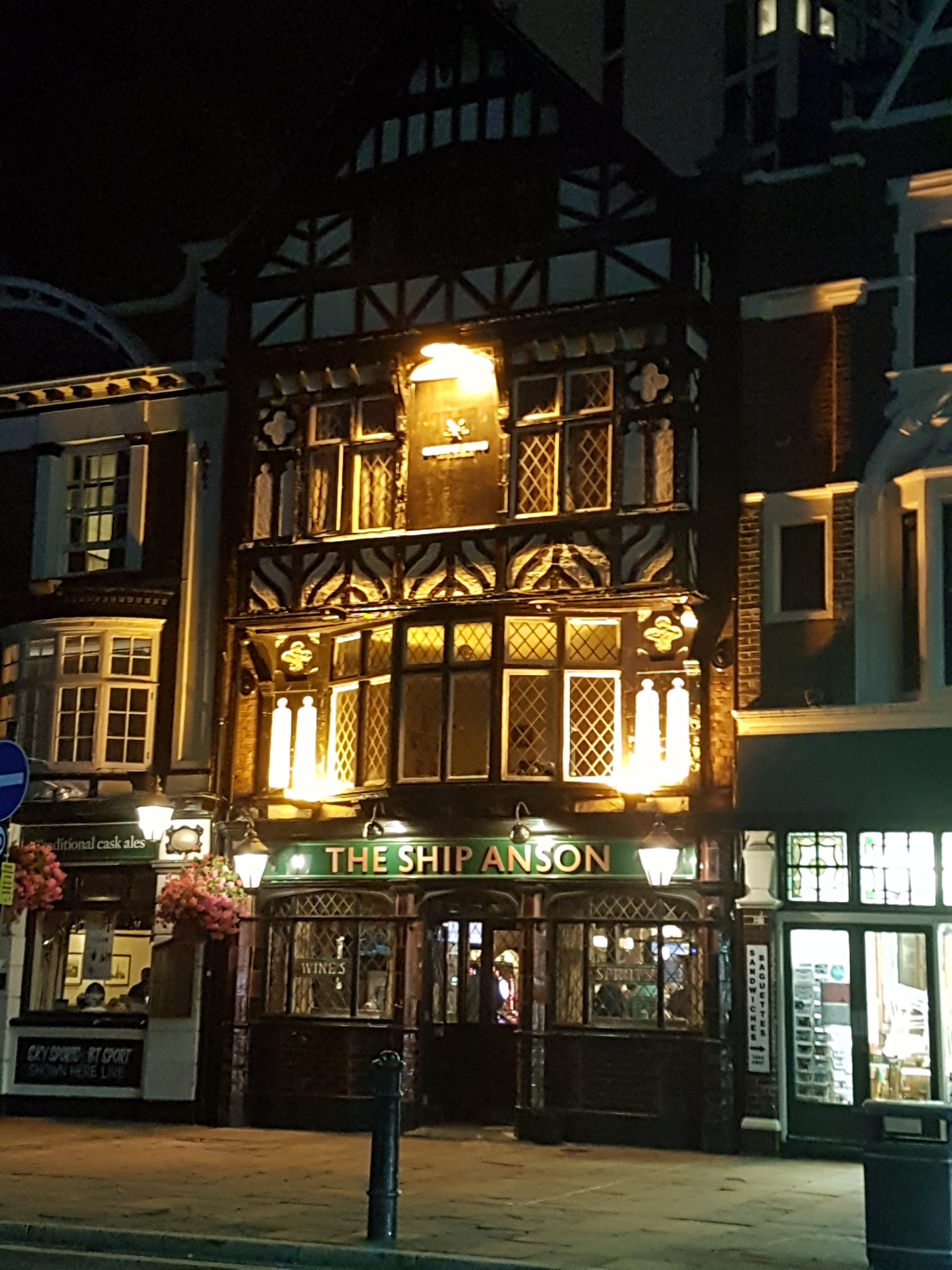 Ship Anson at night [1]