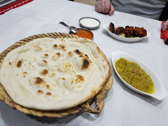 Kashke Bademjan and Chicken Wings