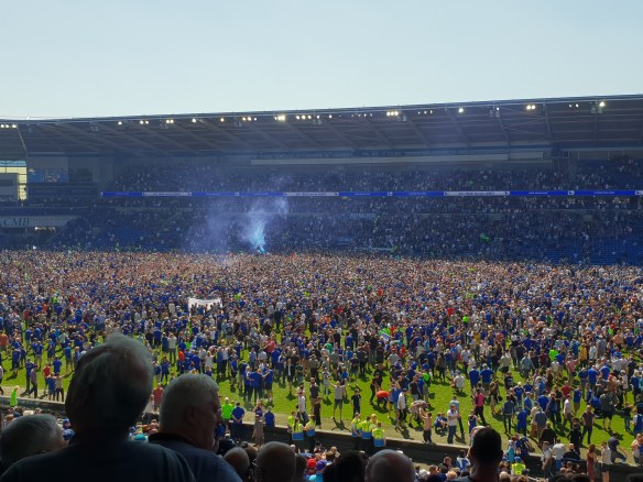 Pitch invasion [2]