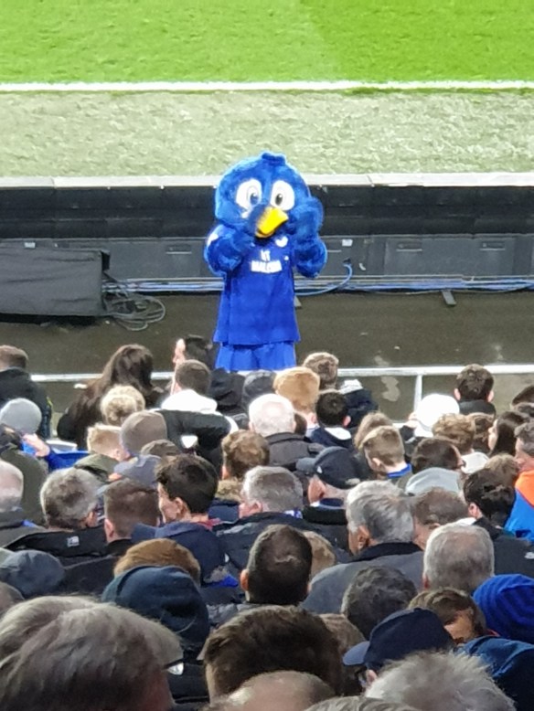 Bartley at Everton match