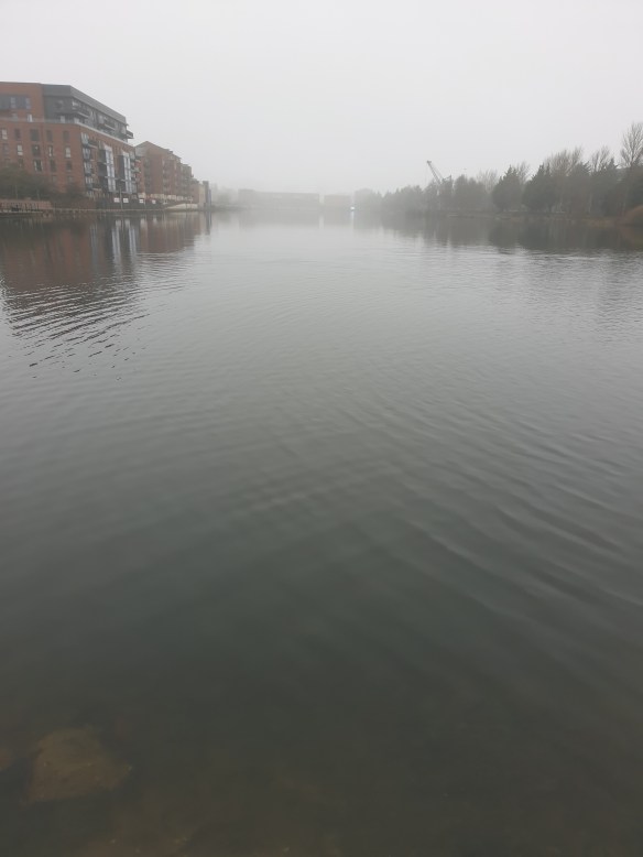 2020 foggy Bute East Dock